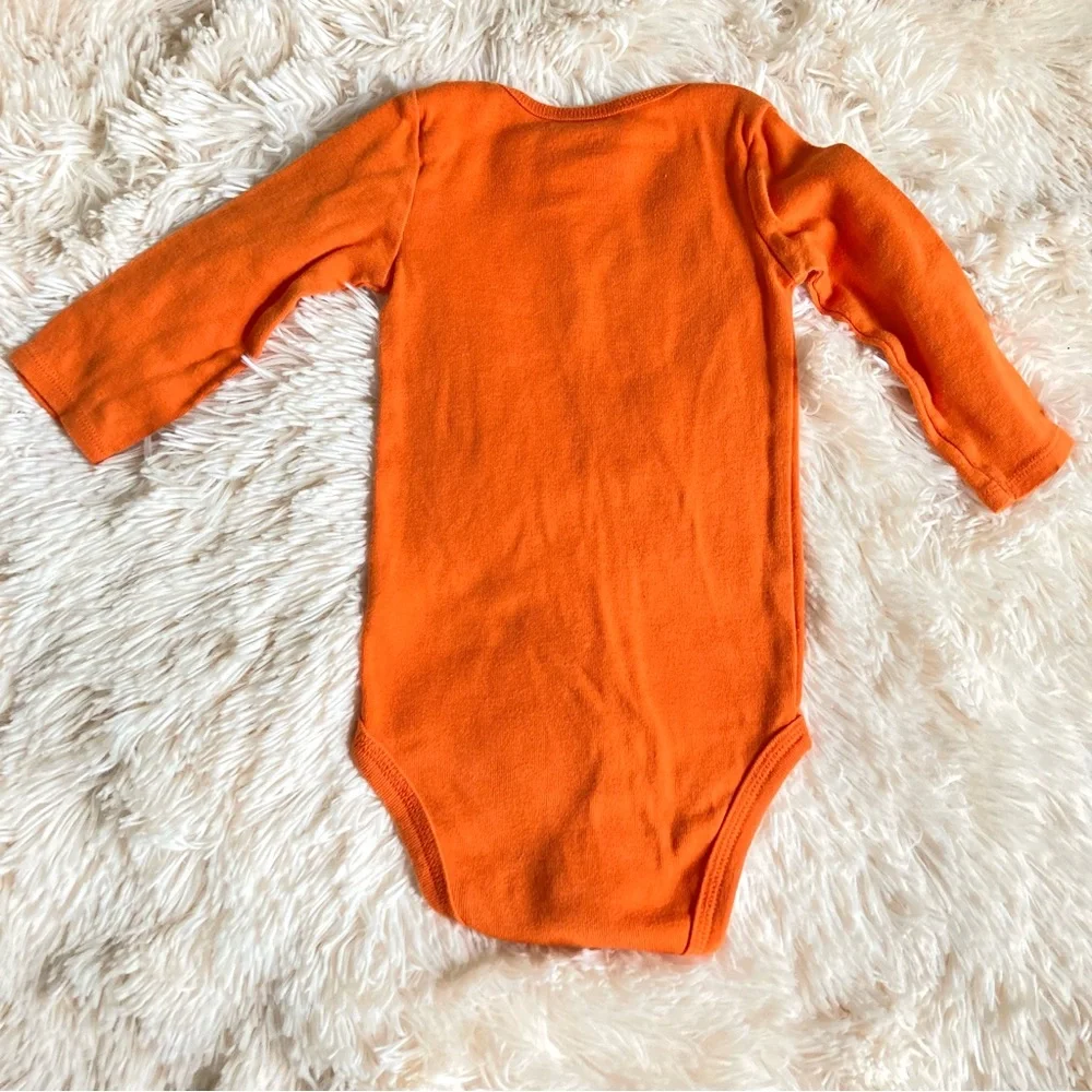 Carter’s Orange Halloween Ghost Onesie Mommy’s Little Boo 9 months